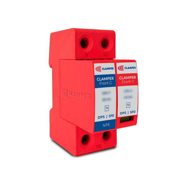 27398 - CLAMPER Front V+G Bipolar 20kA 1+1 - 01.png 27398 - CLAMPER Front V+G Bipolar 20kA 1+1 - 01.png